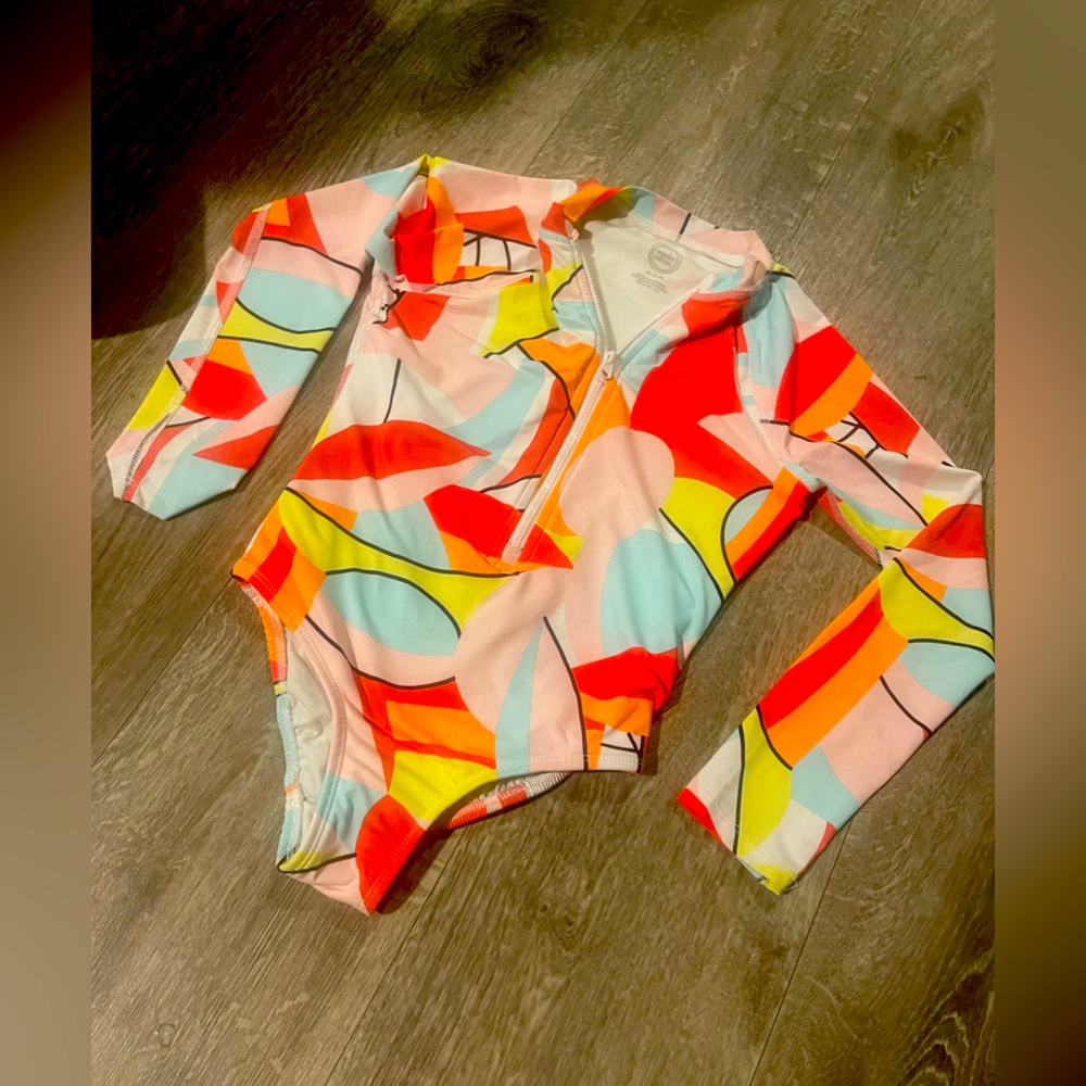 Girls bathing suit size medium worn maybe twice